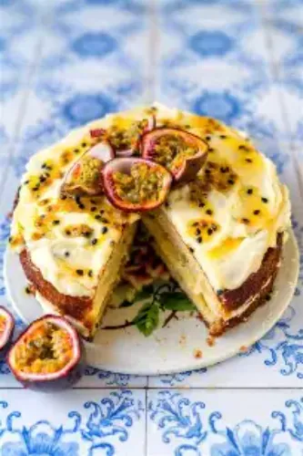 Passion fruit cake